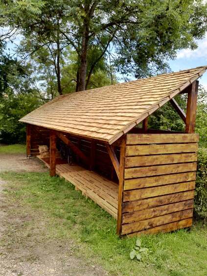 Abri bûches - DORDOGNE - Ambiances Bois